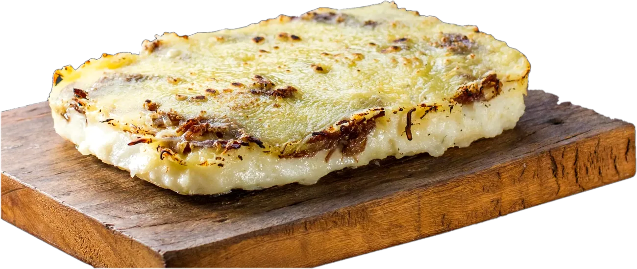 Escondidinho gratinado