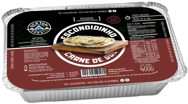 Escondidinho de carne de sol