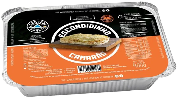 Escondidinho de camarão