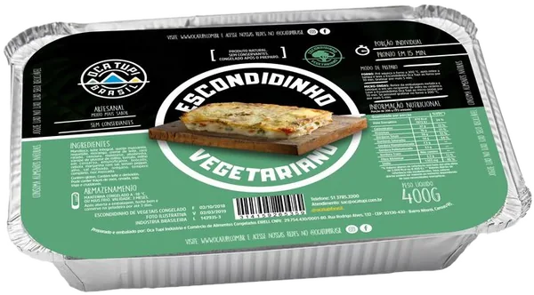 Escondidinho de vegetariano